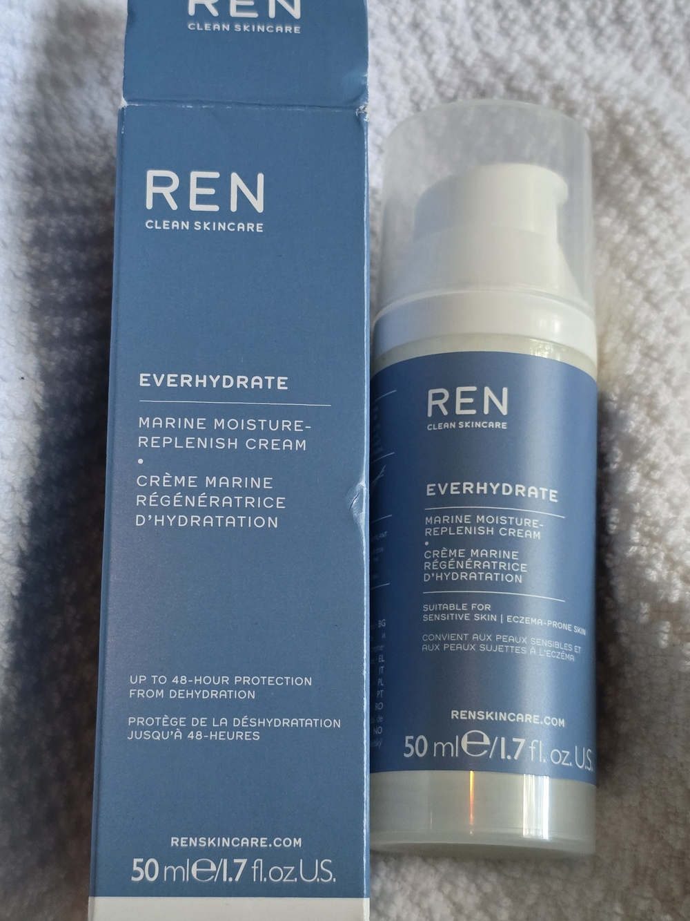 Ren Clean Skincare Everhydrate Marine Moisture-Replenish Cream — 50ml